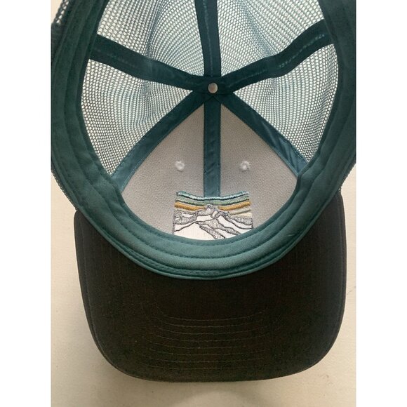 Patagonia LoPro Trucker Cap Snapback Hat Line Logo Ridge Men Unisex OS Mountain - Picture 3 of 3